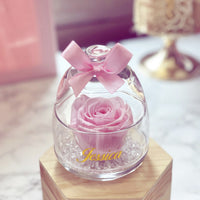 CLOCHE ROSE ÉTERNELLE