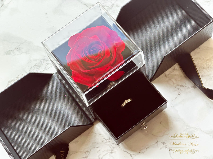 ÉCRIN MARRY ME UNE ROSE ETERNELLE